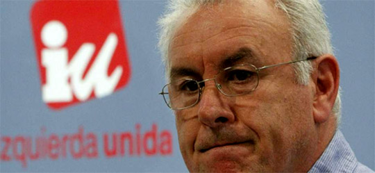 Cayo Lara: "La gente no nos identifica con el poder ni con el bipartidismo" 