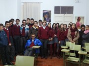 Varios alumnos del Colegio Nuestra Señora de los Dolores participan en ‘Euroscola 2015’