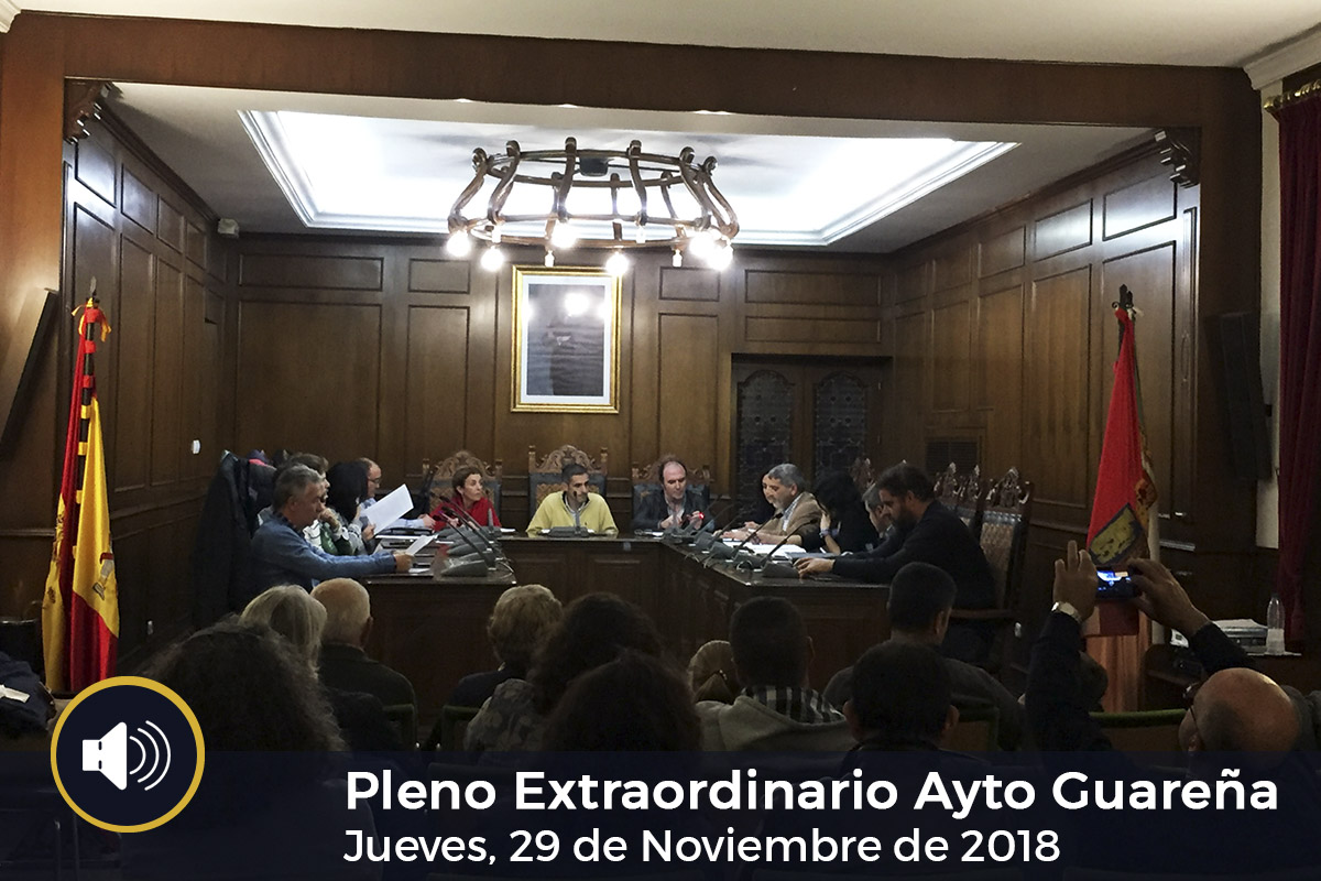 Plenos del Ayuntamiento de Guareña