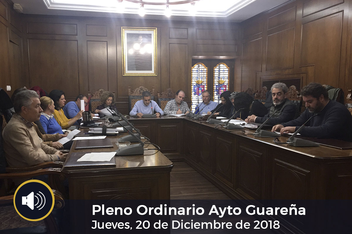 Plenos del Ayuntamiento de Guareña