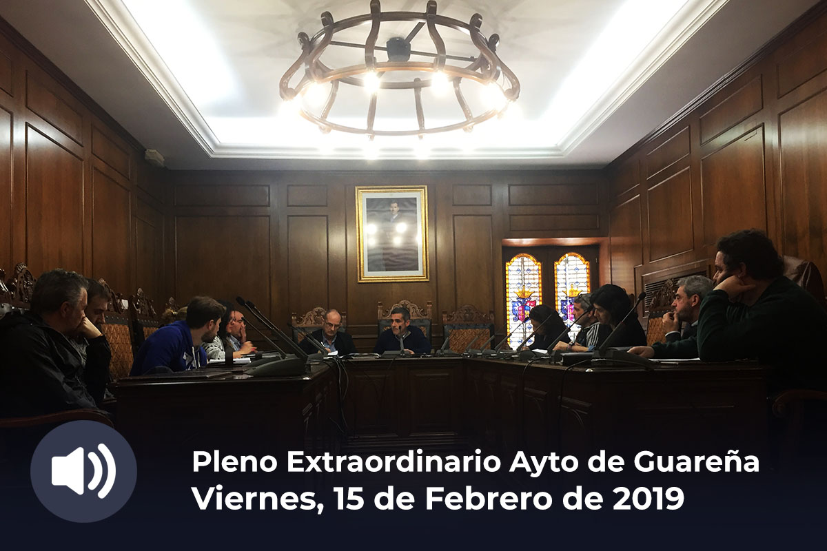 Plenos del Ayuntamiento de Guareña