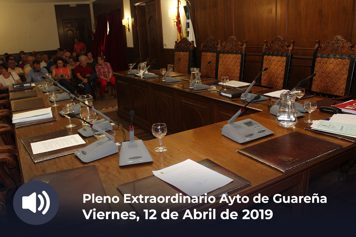 Plenos del Ayuntamiento de Guareña