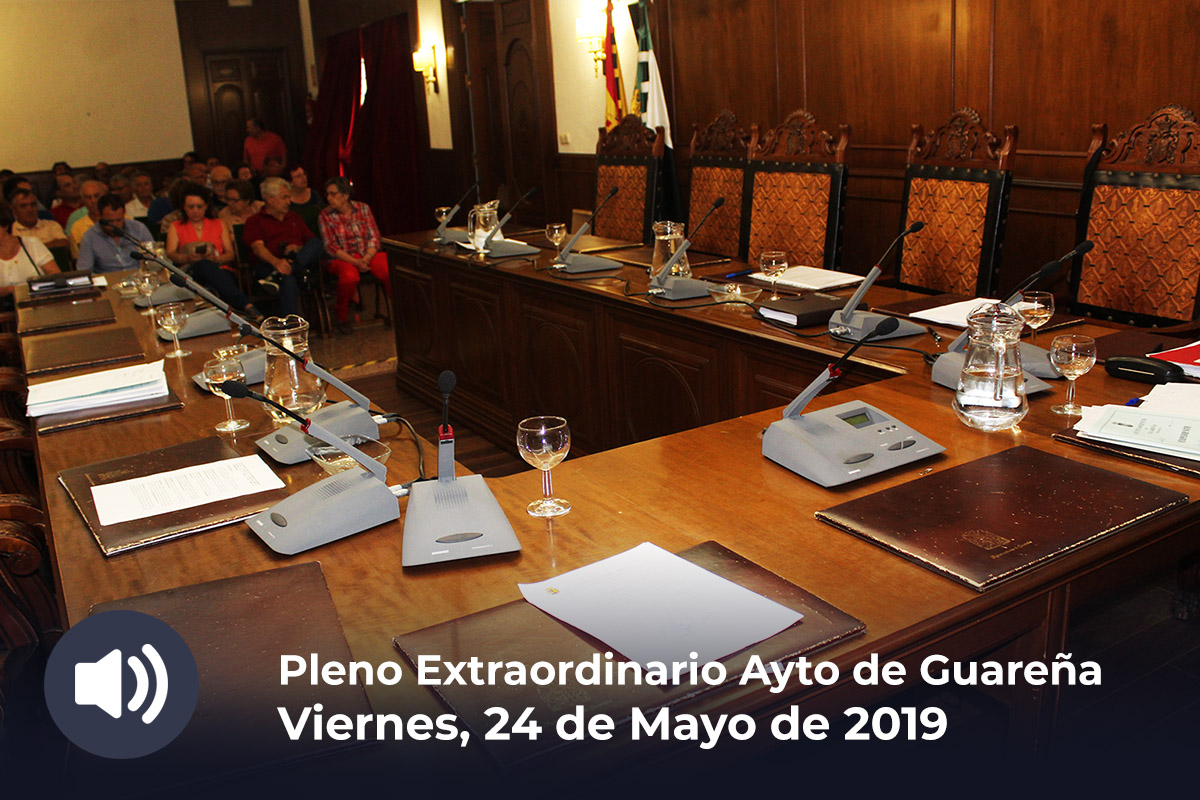 Plenos del Ayuntamiento de Guareña