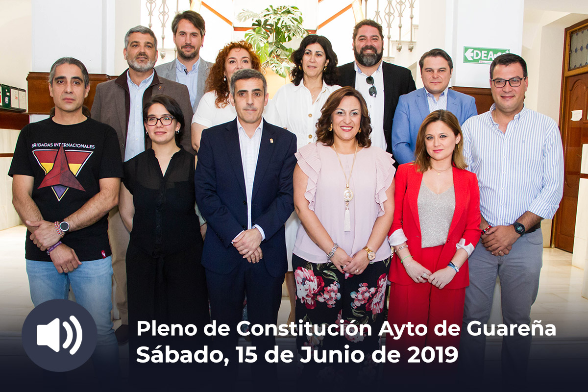15.06.2019 - Pleno de Constitución de la Nueva Corporación