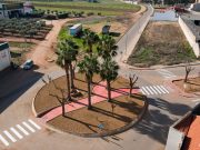Finalizadas las obras de la Glorieta del camino de La Zarza