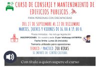 Adiscagua organiza un curso de conserje y mantenimiento de edificios públicos